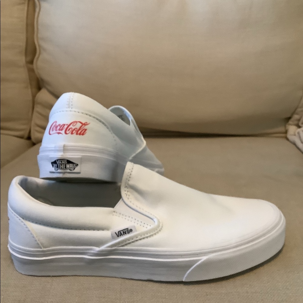 Vans-Coca-Cola slip ons